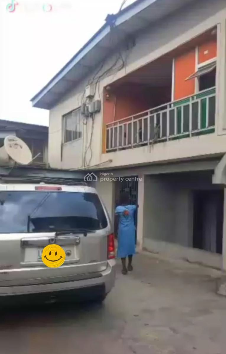 a Commercial 5 Bedroom Duplex, on 500 Sqm Land Facing Major Road Akowo, Along Akowonjo Major Road Alimosho, Akowonjo, Alimosho, Lagos, Office Space for Sale