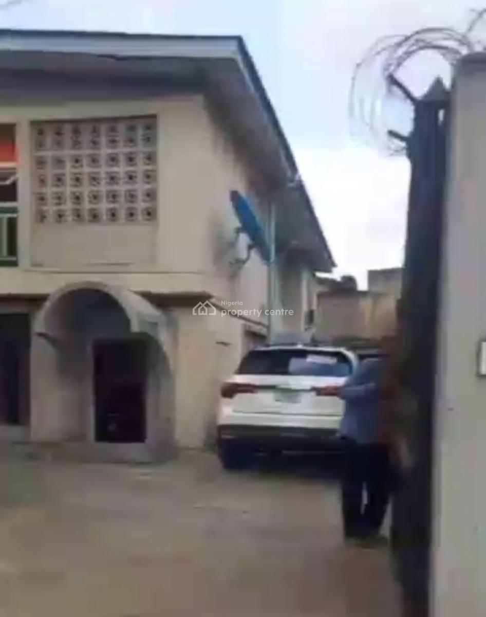 a Commercial 5 Bedroom Duplex, on 500 Sqm Land Facing Major Road Akowo, Along Akowonjo Major Road Alimosho, Akowonjo, Alimosho, Lagos, Office Space for Sale