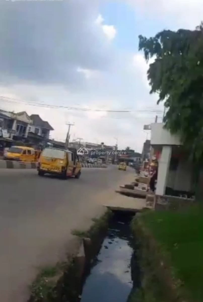 a Commercial 5 Bedroom Duplex, on 500 Sqm Land Facing Major Road Akowo, Along Akowonjo Major Road Alimosho, Akowonjo, Alimosho, Lagos, Office Space for Sale