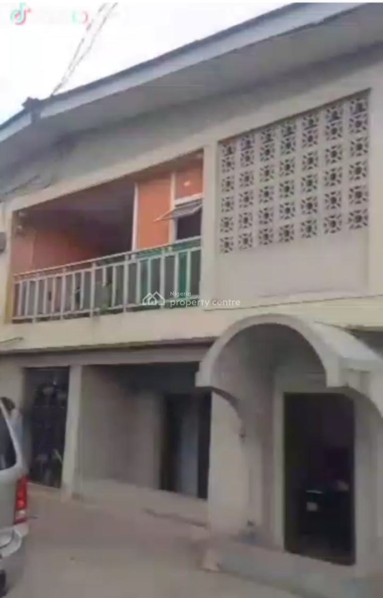 a Commercial 5 Bedroom Duplex, on 500 Sqm Land Facing Major Road Akowo, Along Akowonjo Major Road Alimosho, Akowonjo, Alimosho, Lagos, Office Space for Sale