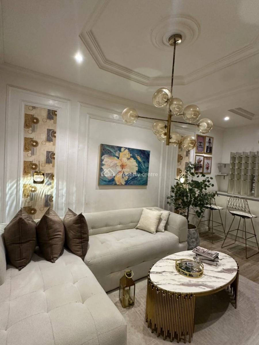Luxury 1 Bedroom Fully  Furnished Apartment, Ikate Illasan, Lekki, Lagos, Mini Flat (room and Parlour) for Rent