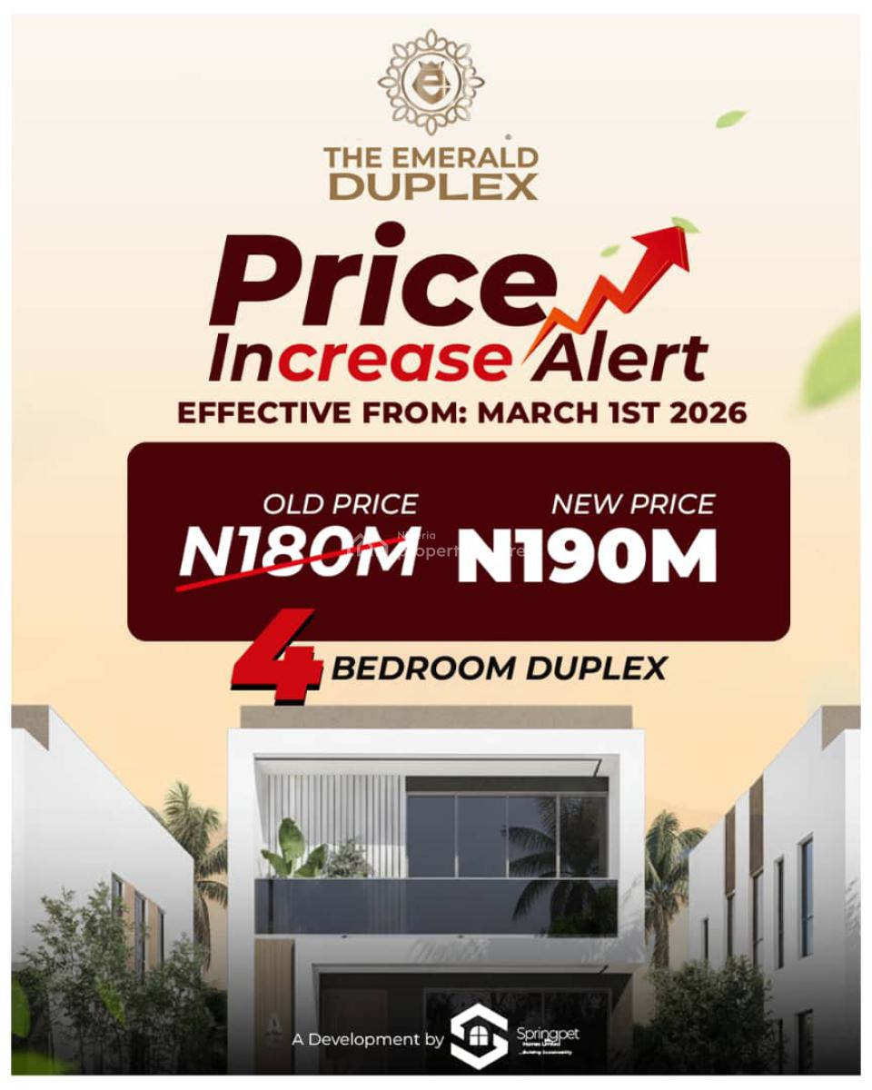 4-bedroom Duplex Fully Detached, Ajah, Lagos, Detached Duplex for Sale