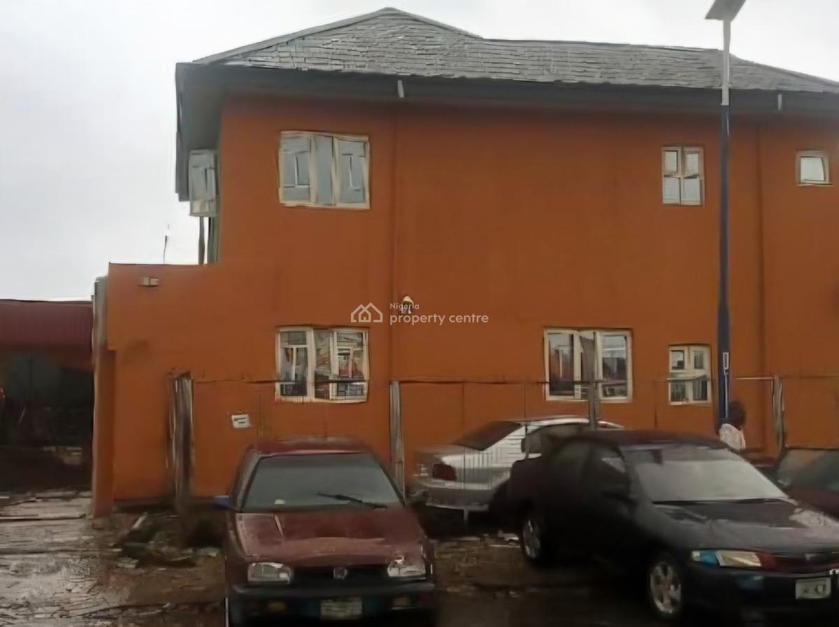 Office & Warehouse Space on 2 Floors with 2 Rooms & 2 Toilets, Stadium Link Road, Port Harcourt, Rivers, Office Space for Rent