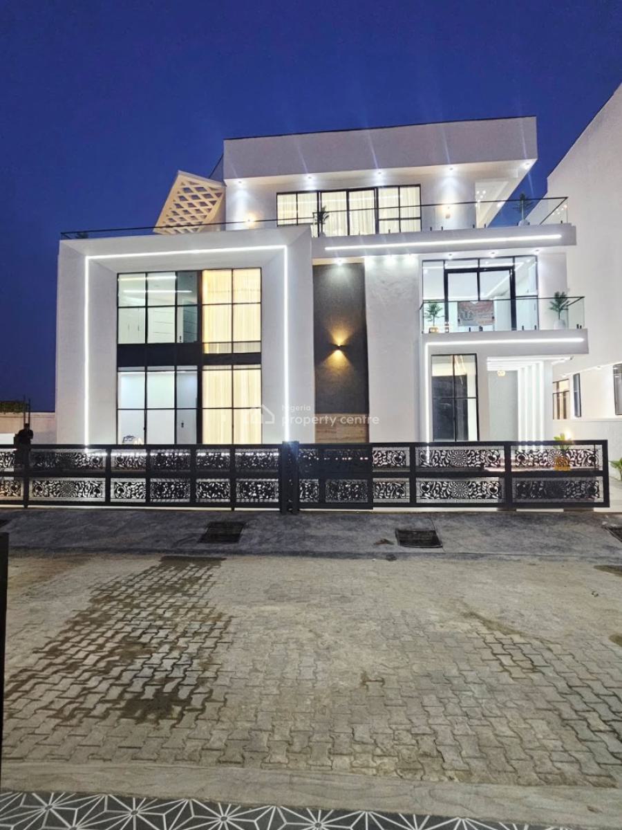 5bedroom Automated Duplex with Swimming Pool, Cinema, Pentfloor, Hampton Lake Chevron, Lekki, Lagos, Detached Duplex for Sale