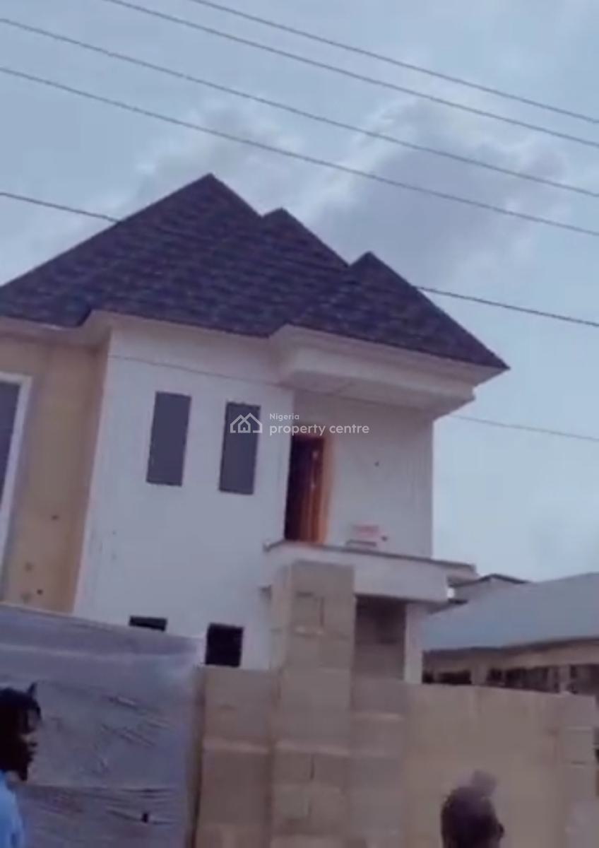 Newly Built 5 Bedrooms Executive Detached Duplex in Secured Estate, Tejumola Estate (behind Unity Estate,) Egbeda Alimosho Lagos., Egbeda, Alimosho, Lagos, Detached Duplex for Sale