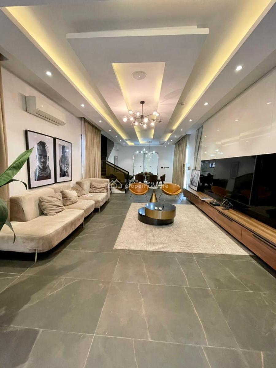 Smart 5bedrooms Fully Detached Duplex with Swimming and Cinema, Osapa London, Lekki, Lagos, House for Sale