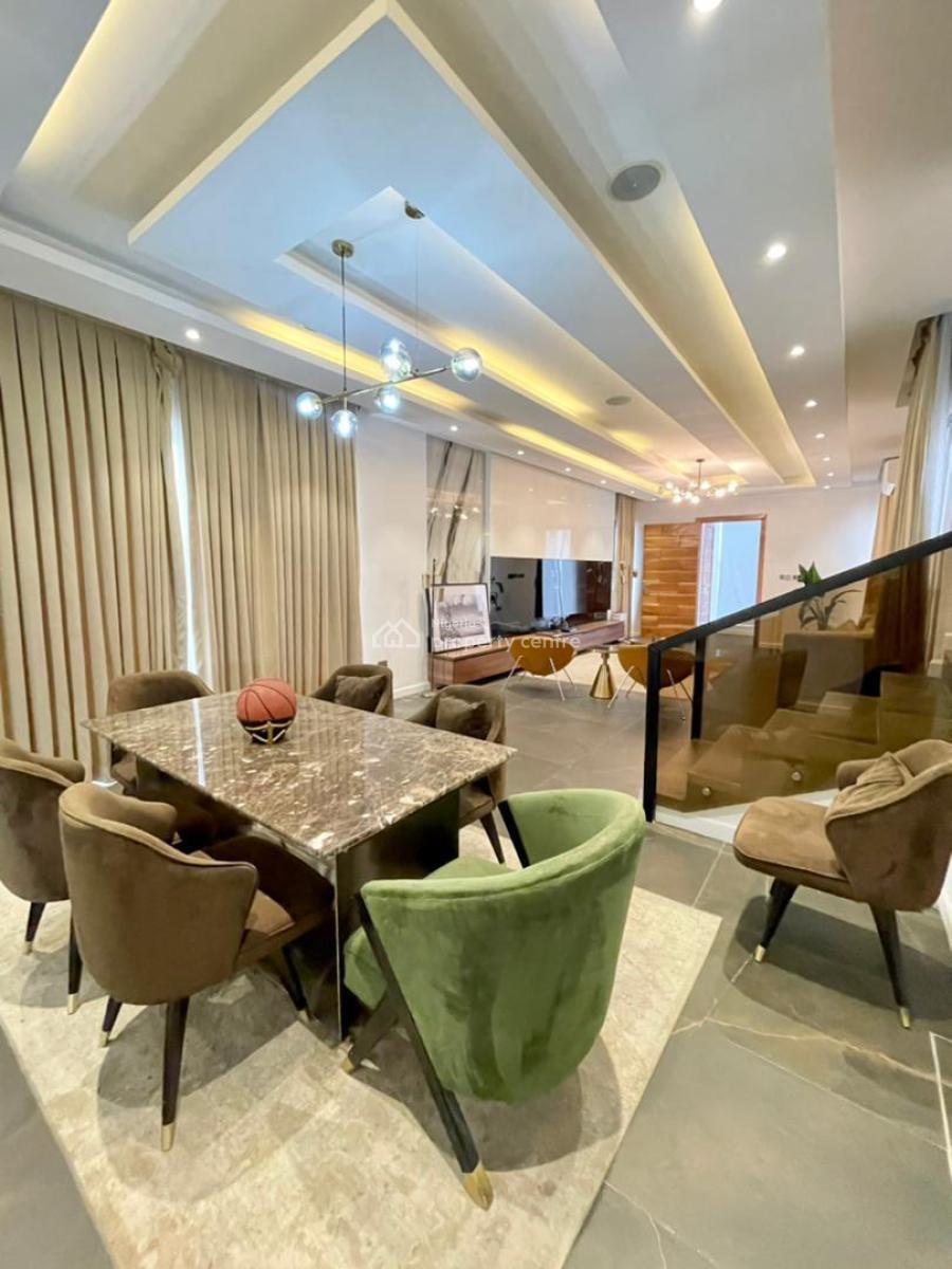 Smart 5bedrooms Fully Detached Duplex with Swimming and Cinema, Osapa London, Lekki, Lagos, House for Sale
