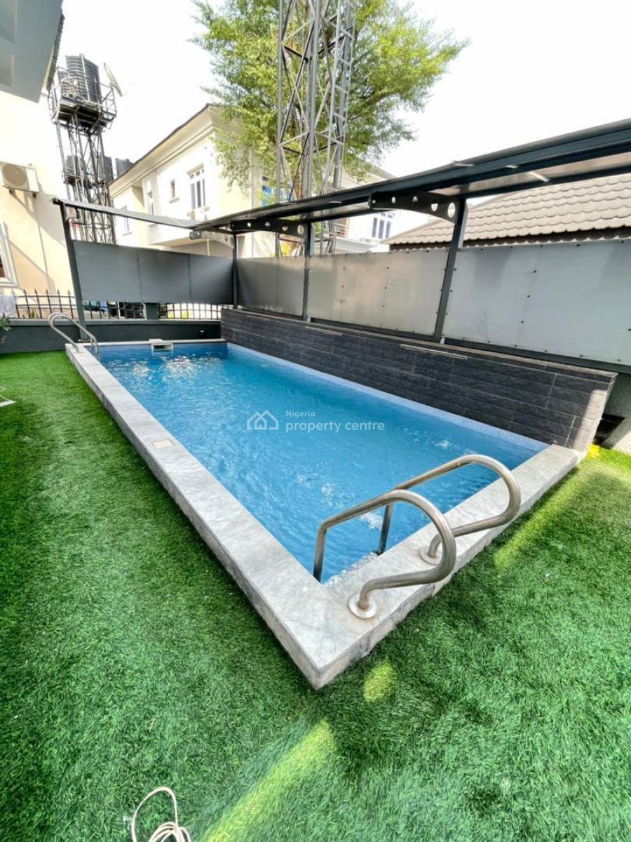 Smart 5bedrooms Fully Detached Duplex with Swimming and Cinema, Osapa London, Lekki, Lagos, House for Sale