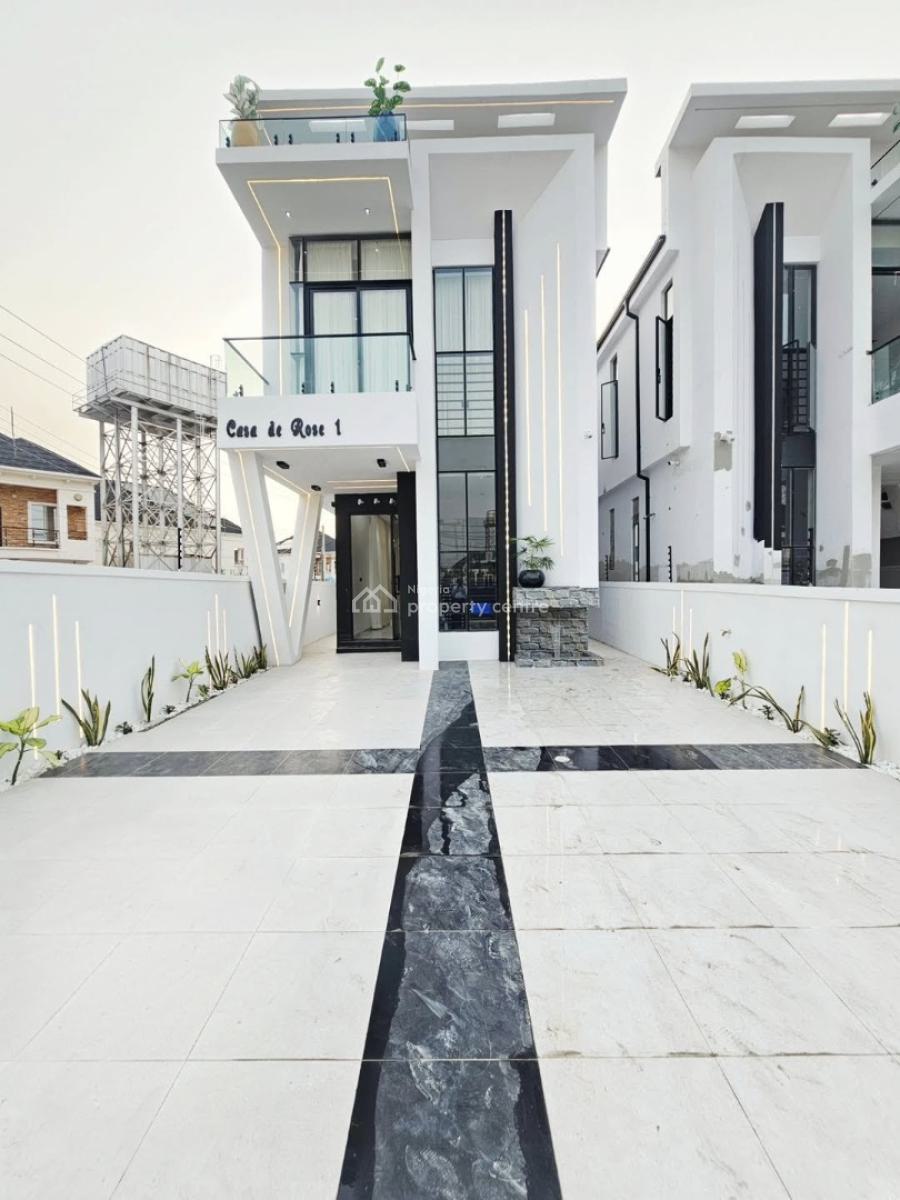 Smart 5bedroom Detached Home with Swimming, Ikota, Lekki, Lagos, House for Sale