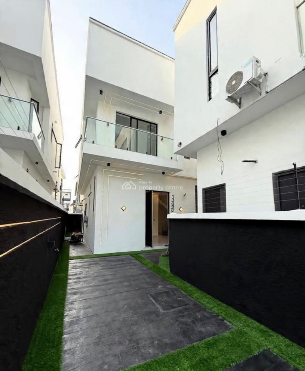 Brand New 4 Bedroom Semi Detached Duplex with Bq, Chevron, Lekki, Lagos, Semi-detached Duplex for Sale