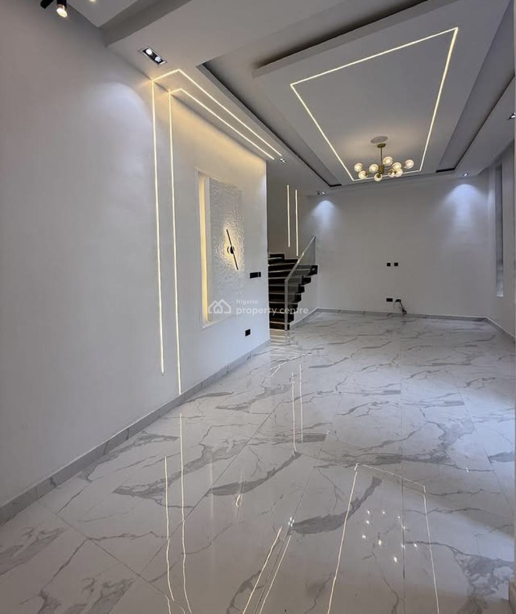 Brand New 4 Bedroom Semi Detached Duplex with Bq, Chevron, Lekki, Lagos, Semi-detached Duplex for Sale