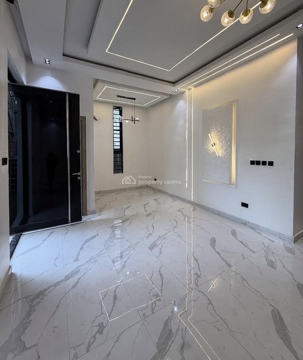 Brand New 4 Bedroom Semi Detached Duplex with Bq, Chevron, Lekki, Lagos, Semi-detached Duplex for Sale