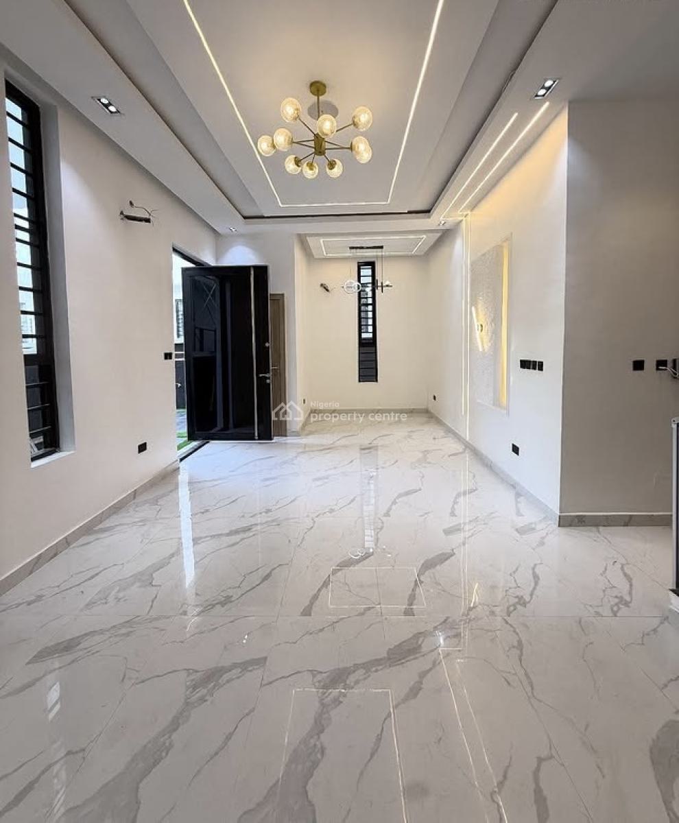 Brand New 4 Bedroom Semi Detached Duplex with Bq, Chevron, Lekki, Lagos, Semi-detached Duplex for Sale