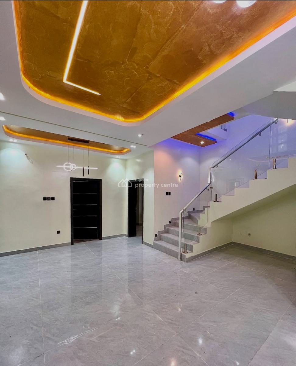 Contemporary Designed 4 Bedroom Fully Detached Duplex with Bq, Osapa, Lekki, Lagos, Detached Duplex for Sale