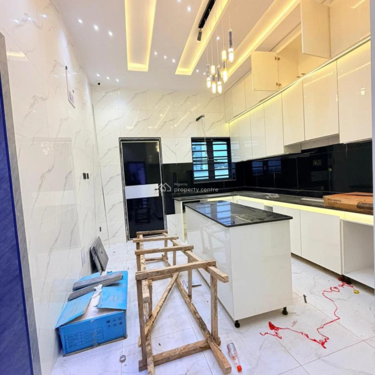 Newly Built 4 Bedroom Fully Detached Duplex with Bq  Ogba Lagos 40, Ogba, Ikeja, Lagos, House for Sale