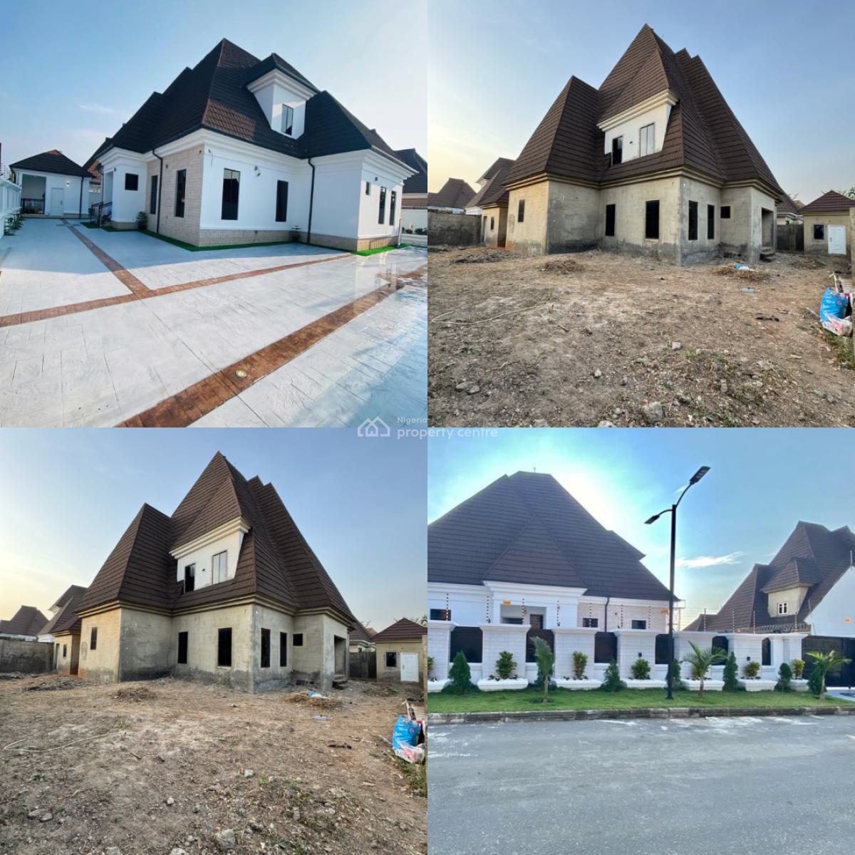 5 Bedroom Detached Penthouse Carcass, Von Road, Sabon Lugbe, Lugbe District, Abuja, Detached Duplex for Sale