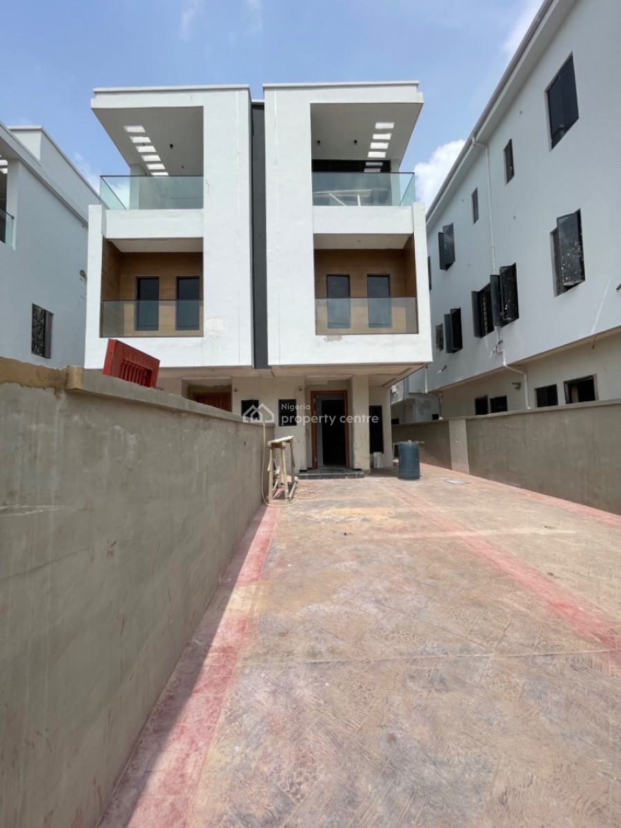 Newly Built 5 Bedrooms Semi Detached -duplex House with Bq, Gra, Ogudu, Lagos, Semi-detached Duplex for Sale