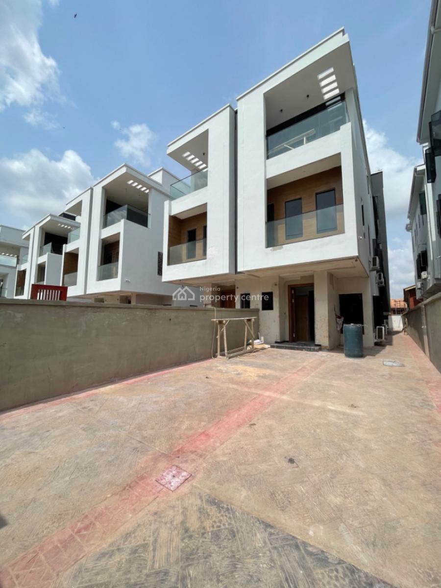 Newly Built 5 Bedrooms Semi Detached -duplex House with Bq, Gra, Ogudu, Lagos, Semi-detached Duplex for Sale
