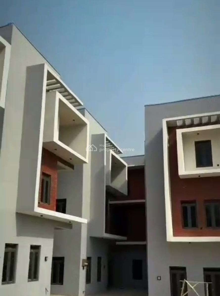 Newly Built Spacious 4 Bedroom Terraces Duplex with Bq and Acs, Mabushi, Abuja, Terraced Duplex for Rent