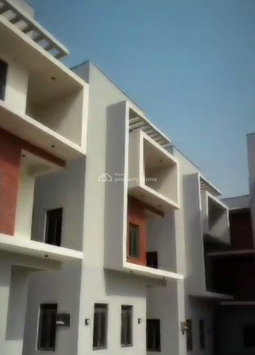 Newly Built Spacious 4 Bedroom Terraces Duplex with Bq and Acs, Mabushi, Abuja, Terraced Duplex for Rent