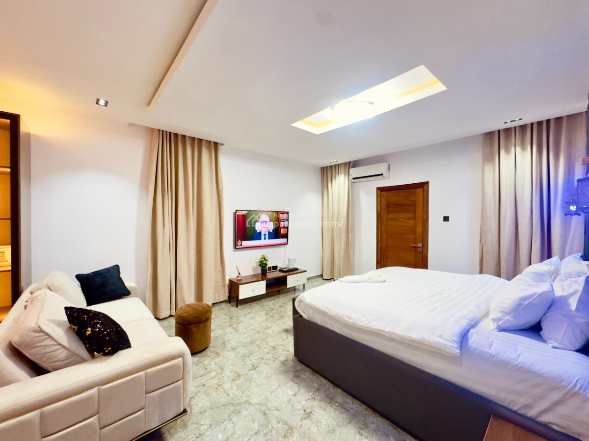 Luxury 3-bedroom Apartment with Bq Staff Quarters and Ps5, Opposite Radisson Blu, Ikeja Gra, Ikeja, Lagos, Flat / Apartment Short Let