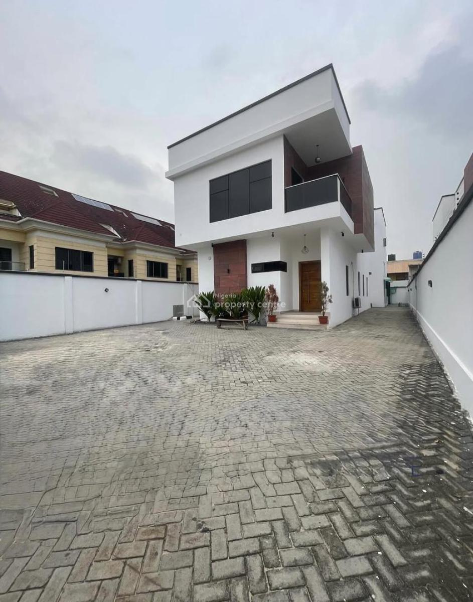 5bedrooms Fully Detached with Bq, Off Durosimi Etti, Lekki Phase 1, Lekki, Lagos, Detached Duplex for Rent
