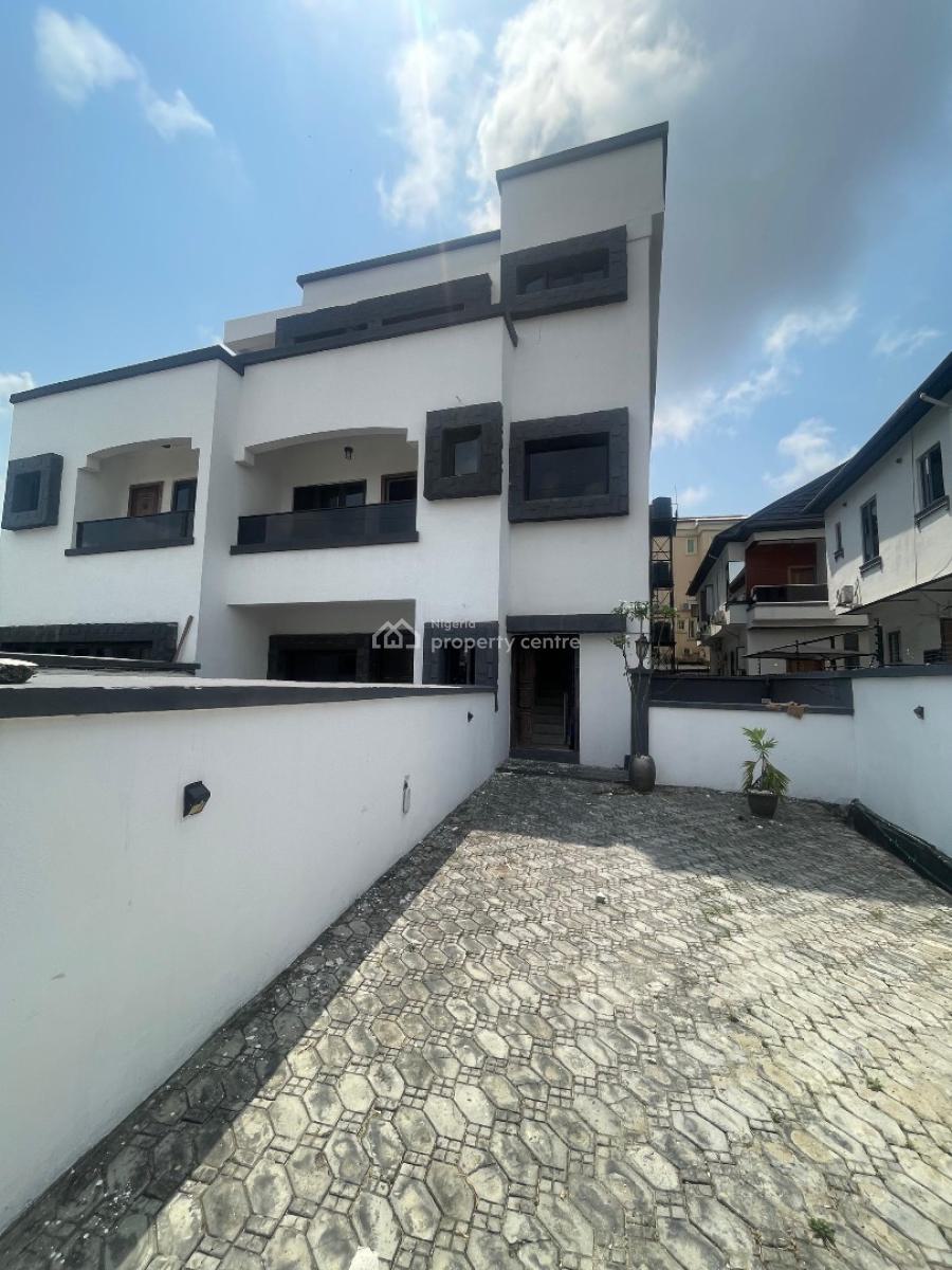 Fully Furnished 2 Bedroom Semi Detached Duplex in a Secured Estate, Chevron, Lekki, Lagos, Semi-detached Duplex for Rent
