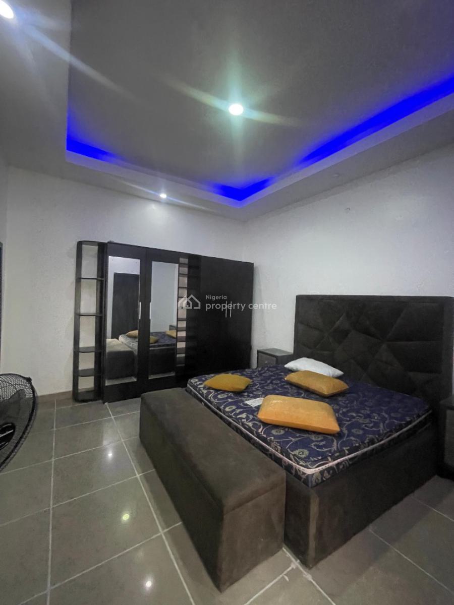 Fully Furnished 2 Bedroom Semi Detached Duplex in a Secured Estate, Chevron, Lekki, Lagos, Semi-detached Duplex for Rent