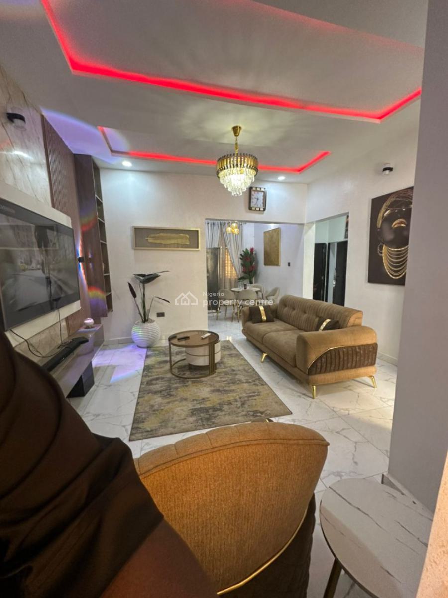 Tastefully Finished & Fully Furnished 2 Bedrooms Flat, Wuye Main, Wuye, Abuja, Flat / Apartment for Rent