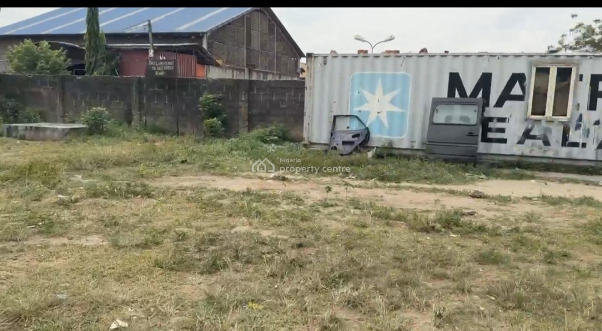 2,600sq Perimeter Fenced Land in an Industrial Area, Behind Nnpc Filling Station Off Kudirat Abiola Way, Oregun, Ikeja, Lagos, Industrial Land for Rent