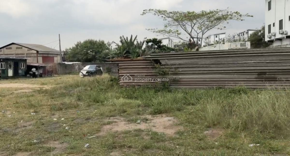 2,600sq Perimeter Fenced Land in an Industrial Area, Behind Nnpc Filling Station Off Kudirat Abiola Way, Oregun, Ikeja, Lagos, Industrial Land for Rent