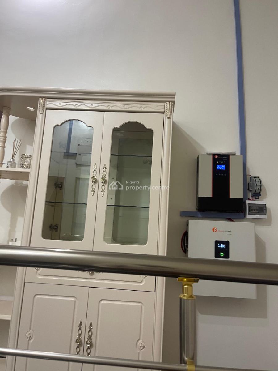 Furnished 3 Bedroom Semi Detached Duplex with a Bq in a Serene Estate, Chevron, Lekki, Lagos, Semi-detached Duplex Short Let