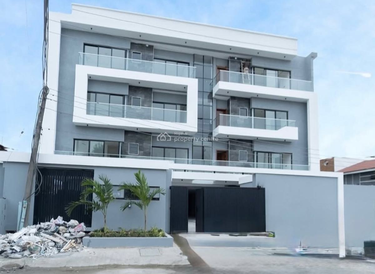 Serviced with 24/7 Power Supply 2 Bedroom En-suite Flat with an Open F, Lekki Phase 1, Lekki, Lagos, Flat / Apartment for Rent