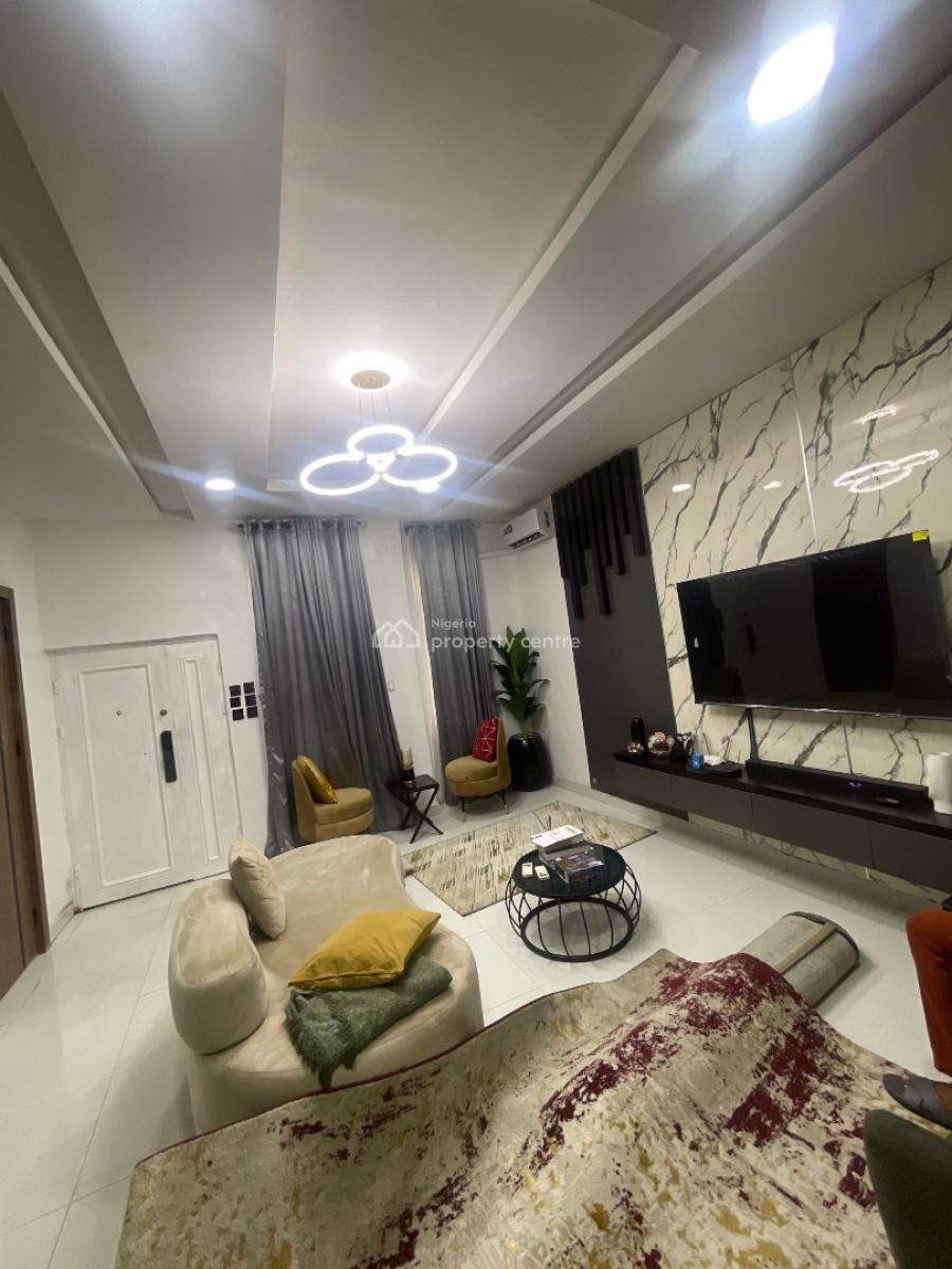 Fully Furnished 4 Bedroom Semi Detached Duplex with a Bq, Chevron, Conservation, Lekki, Lagos, Semi-detached Duplex Short Let