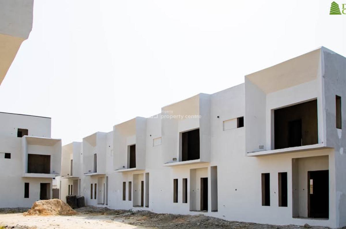 Affordable Luxury 4 Bedroom Terrace with Gym, Home Automation & Pool, After Lagos Business School, Inside Olive Park Estate, Sangotedo, Ajah, Lagos, Terraced Duplex for Sale