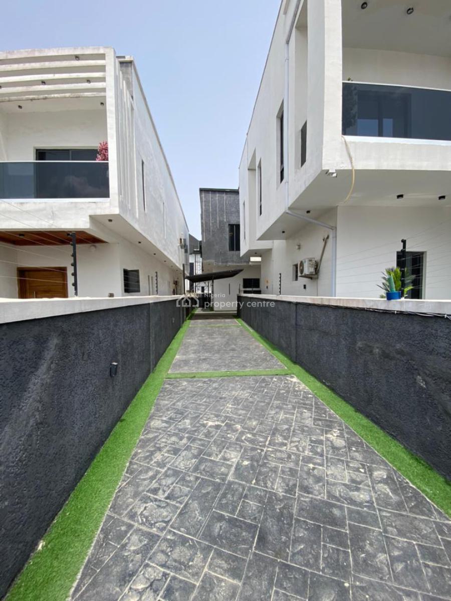 Lovely 4 Bedroom Semi Detached Duplex W/ Inverter in a Secured Estate, Lekki Palm City, Ajah, Lagos, Detached Duplex for Rent