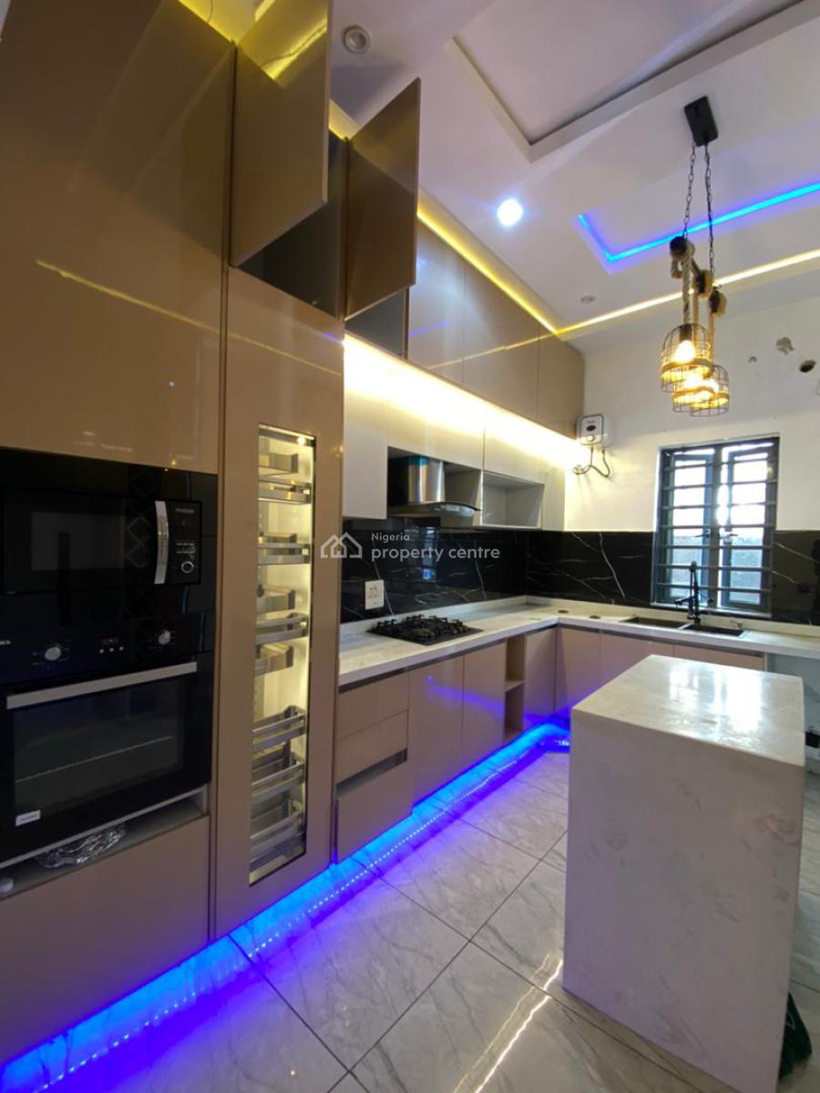 Lovely 4 Bedroom Semi Detached Duplex W/ Inverter in a Secured Estate, Lekki Palm City, Ajah, Lagos, Detached Duplex for Rent