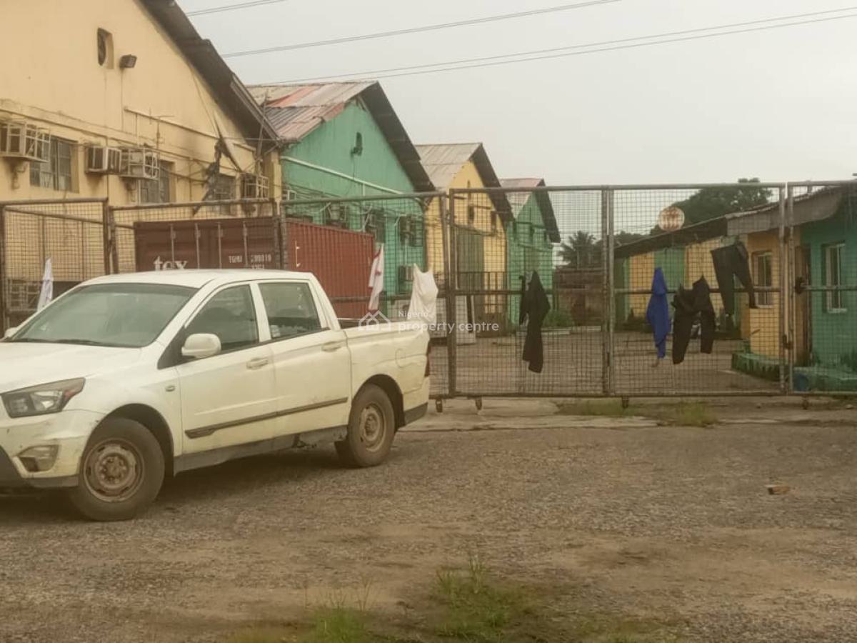 Self Compound 4bays Warehouses Measuring 6,500sqm on 3.1acre Land, Apapa-oshodi Expressway at Cele Bus Stop, Cofo,, Cele, Isolo, Lagos, Commercial Property for Sale