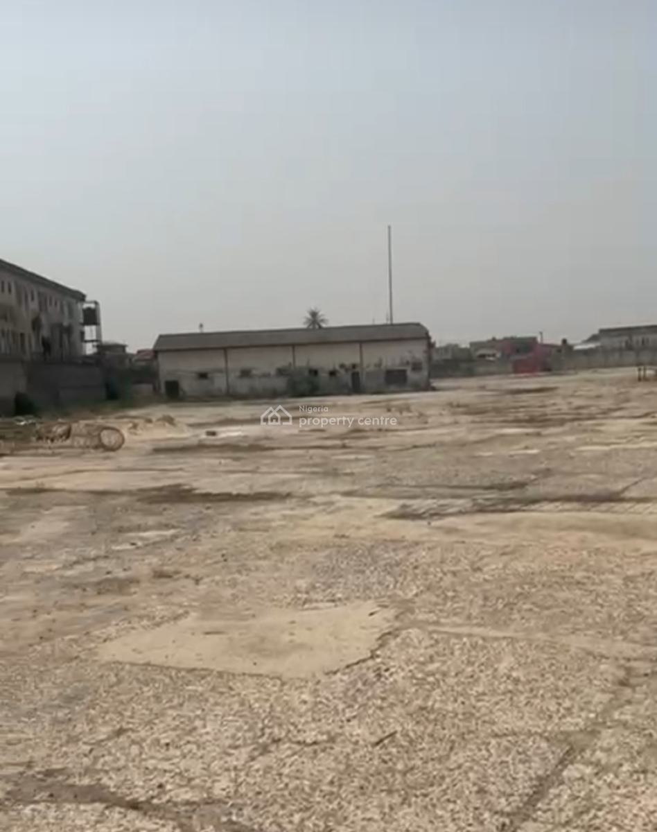 5 Acres of Land for Container Terminal (bonded Warehouse) on 5 Acres O, Abule Osun, Opposite Intl Trade Fair Along Badagry Exp.way Lagos., Badagry, Lagos, Commercial Land for Sale