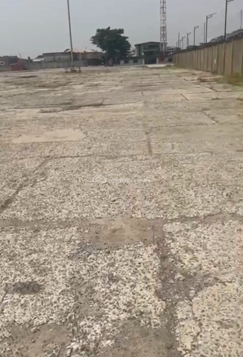 5 Acres of Land for Container Terminal (bonded Warehouse) on 5 Acres O, Abule Osun, Opposite Intl Trade Fair Along Badagry Exp.way Lagos., Badagry, Lagos, Commercial Land for Sale