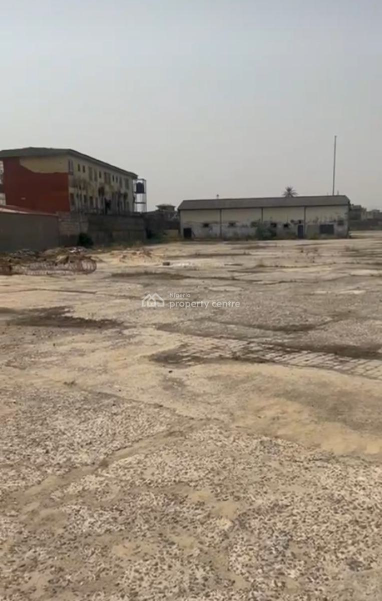 5 Acres of Land for Container Terminal (bonded Warehouse) on 5 Acres O, Abule Osun, Opposite Intl Trade Fair Along Badagry Exp.way Lagos., Badagry, Lagos, Commercial Land for Sale