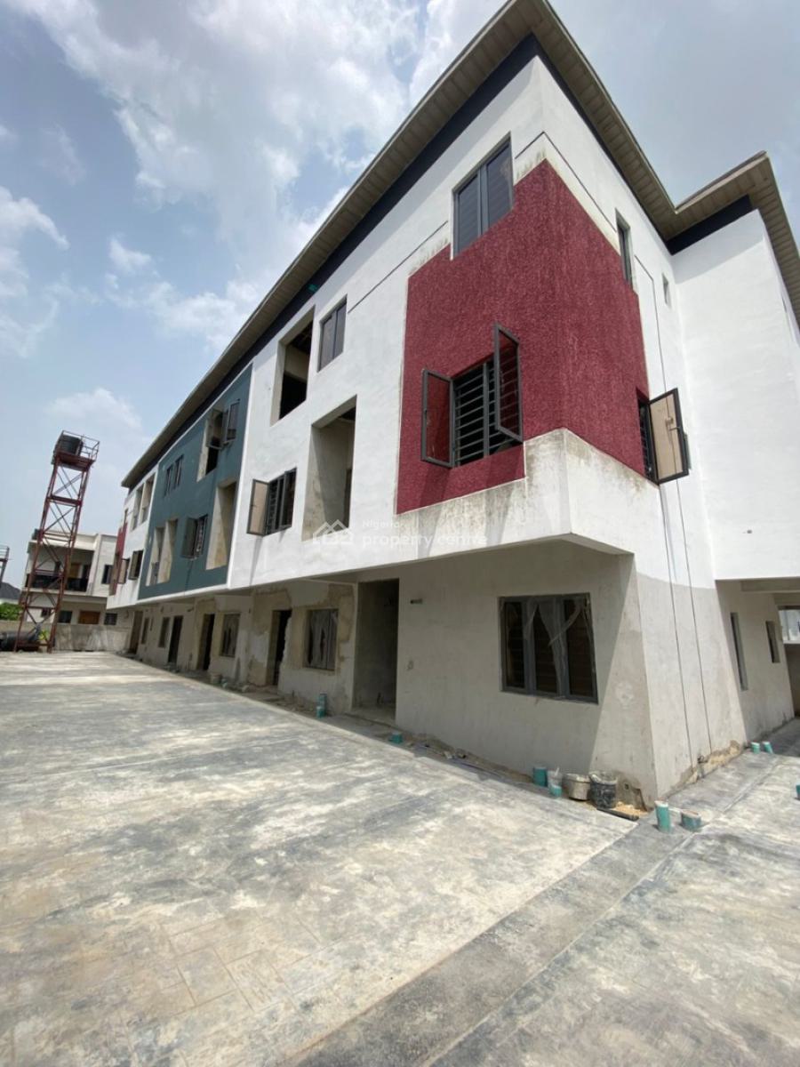 a Gorgeous 4 Bedroom Terrace Duplex with a Room Bq, Chevron Toll Gate, Orchid Road, Lekki, Lagos, Terraced Duplex for Sale