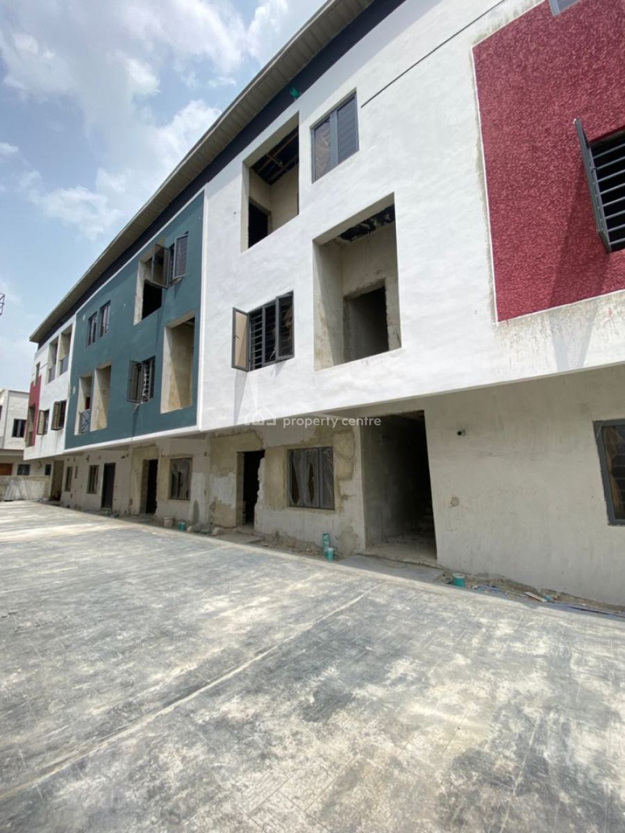 a Gorgeous 4 Bedroom Terrace Duplex with a Room Bq, Chevron Toll Gate, Orchid Road, Lekki, Lagos, Terraced Duplex for Sale