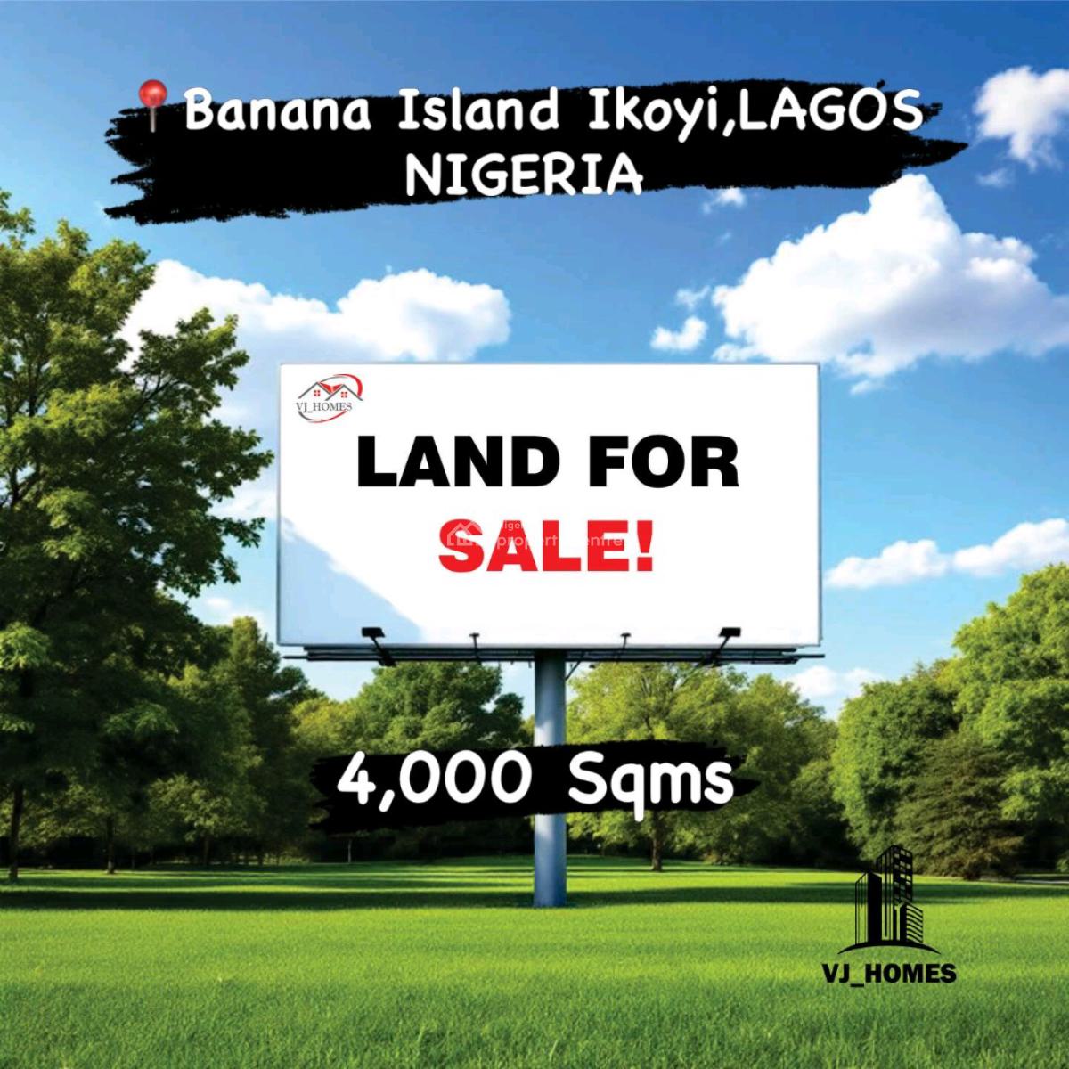 Land in Banana Island Ikoyi   Location Banana Island I, Banana Island, Ikoyi, Lagos, Land for Sale