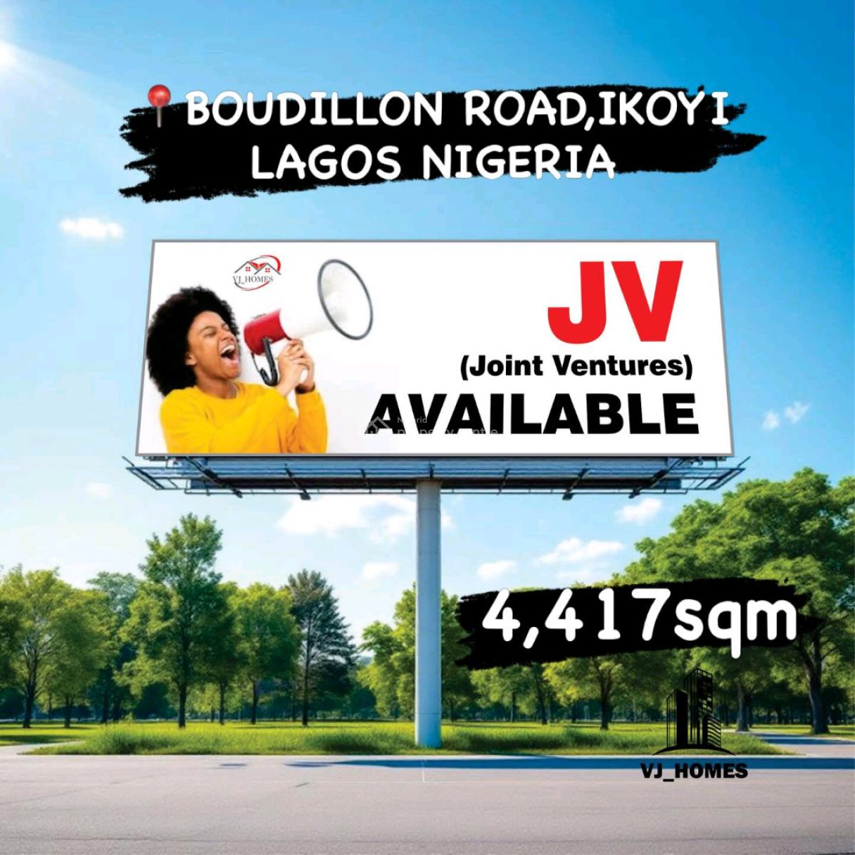 Jv Land Boudillon Road, Ikoyi Lagos Nigeria  Size4,417 Sqm, Ikoyi, Lagos, Land Joint Venture