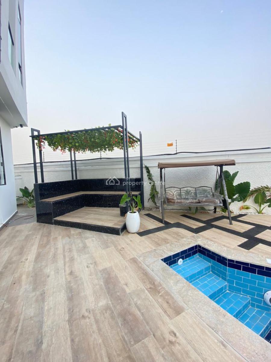 Luxury 6 Bedroom Detached Duplex with Bq with a Pool & Gym, Chevron, Lekki, Lagos, Detached Duplex for Sale