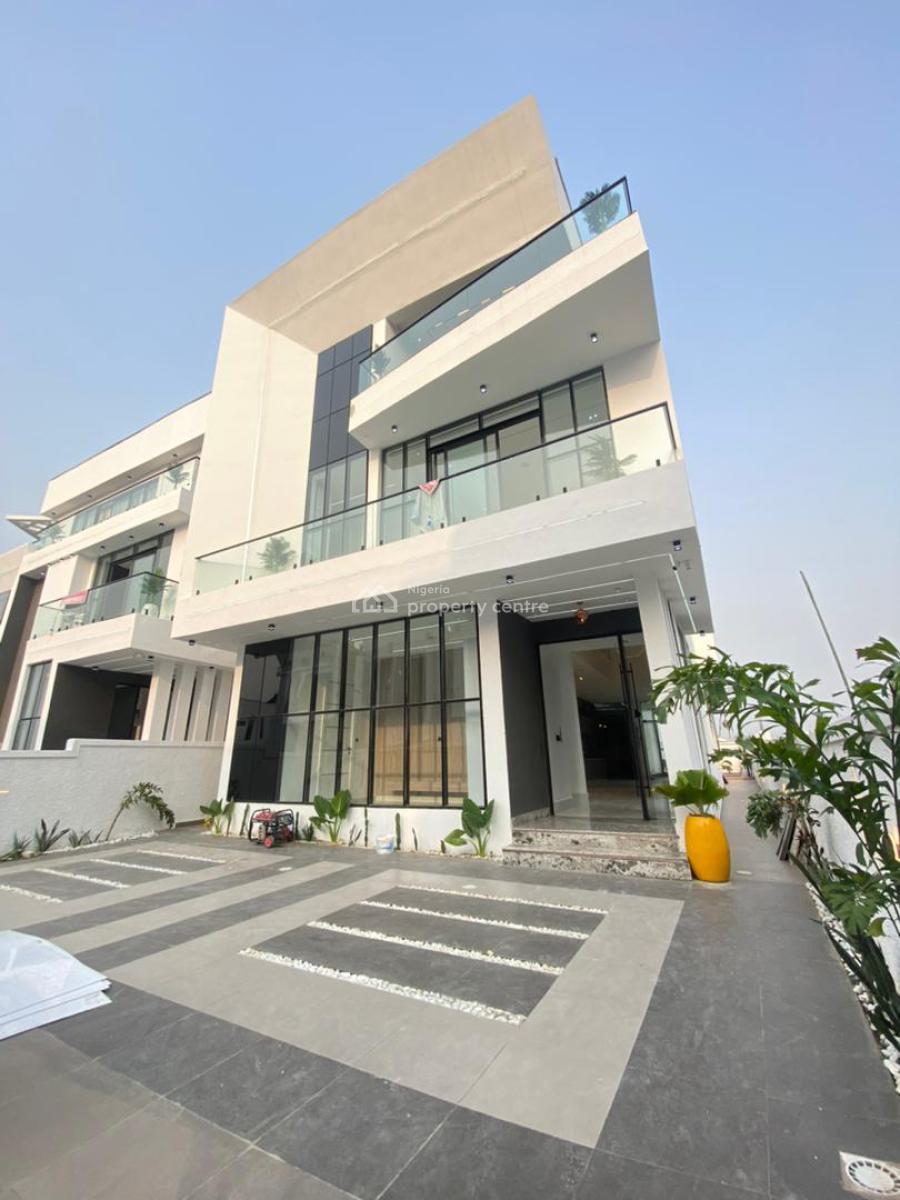 Luxury 6 Bedroom Detached Duplex with Bq with a Pool & Gym, Chevron, Lekki, Lagos, Detached Duplex for Sale