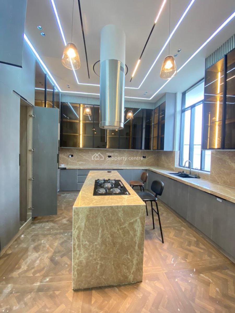 Luxury 6 Bedroom Detached Duplex with Bq with a Pool & Gym, Chevron, Lekki, Lagos, Detached Duplex for Sale