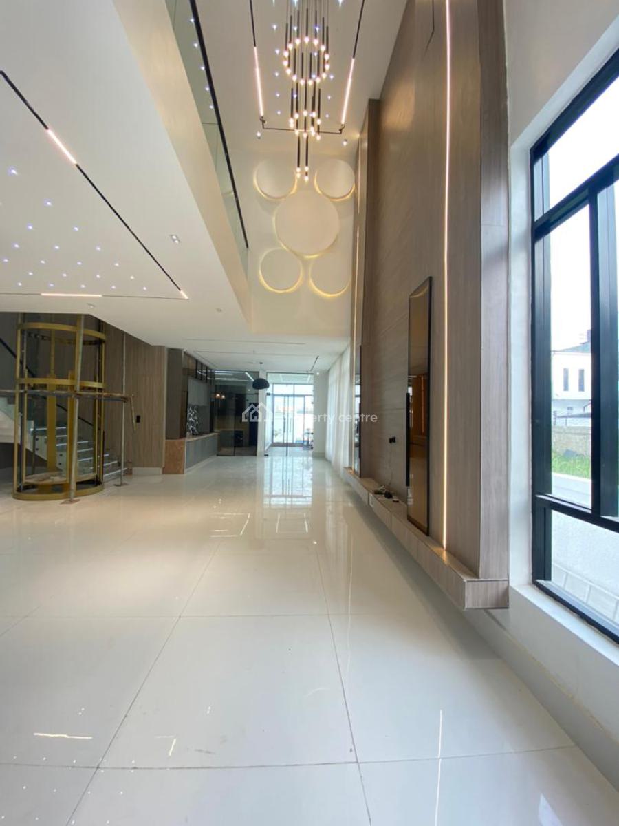 Luxury 6 Bedroom Detached Duplex with Bq with a Pool & Gym, Chevron, Lekki, Lagos, Detached Duplex for Sale