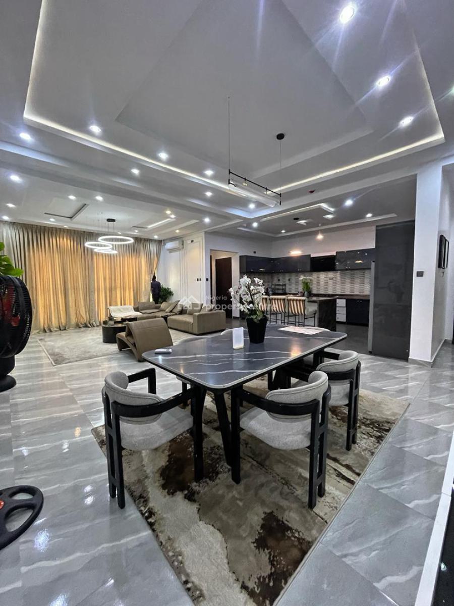 Contemporary Newly Built Spacious Fully Furnished 2bedrooms Apartment, By Pinnacle Filling Station Lekki Right, Lekki Phase 1, Lekki, Lagos, Flat / Apartment for Rent